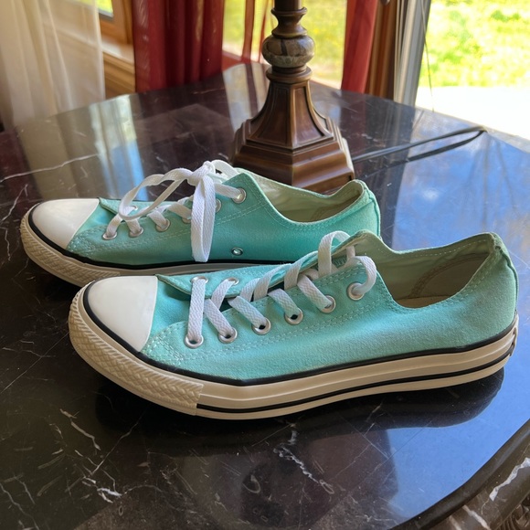 Light Blue Converse - Picture 2 of 5